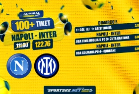 AdmiralBet 100+ tiket - Dimarko, odbrane i kartoni za 122,76